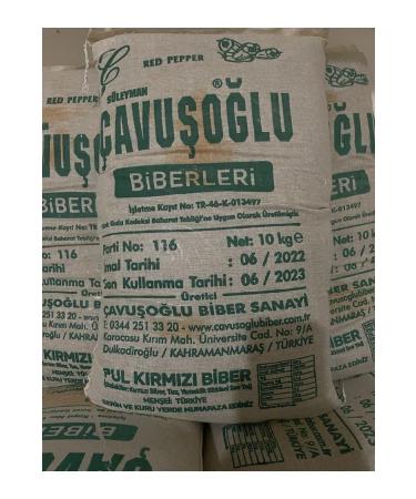 Cavusoglu Chili Pepper Hot 10 Kg