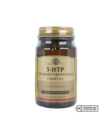 Solgar 5-HTP 100 Mg 30 Herbal Capsules