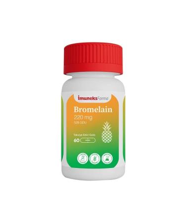 Imuneks muneks Farma Bromelain 220 MG 60 Capsules