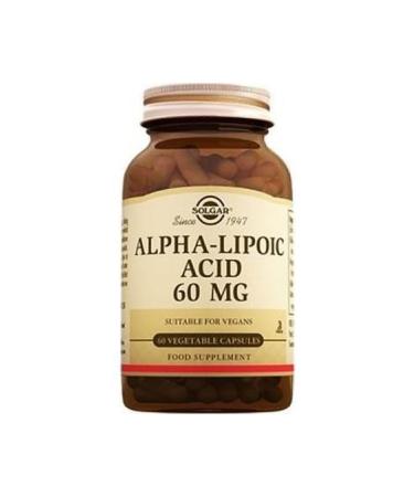 Solgar Alpha Lipoic Acid 60 mg 60 Tablets