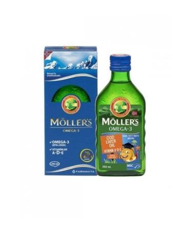 Mollers Omega-3 Fish Oil Syrup Tutti Frutti 250 ml 7070866013288