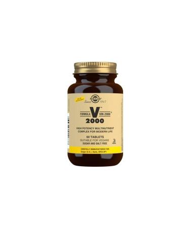 Solgar Formula Vm 2000 Multivitamin 60 Tablets - Alliavital.com