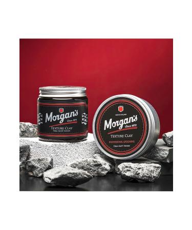 Morgan's Pomade Morgan's Texture Clay Firm Matt Finish - Texture-Giving Hard Hair Styling Clay 75 ml - Buy Online on GoSupps.com