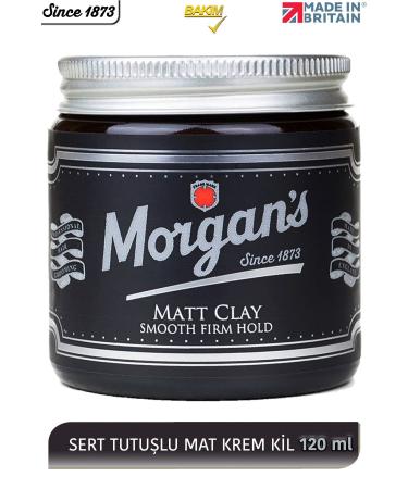 Morgan's Pomade Morgan's Matt Clay Smooth Firm Hold - Strong Hold Styling Clay 120 ml