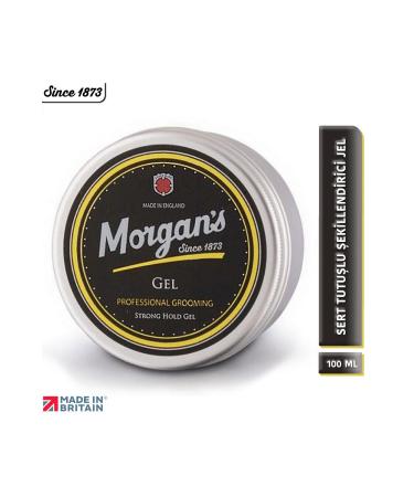 Morgan's Pomade Strong Hold Gel - High Hold Styling Gel 100 ml - Buy Online on GoSupps.com
