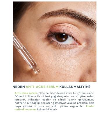 Kisshu Anti-Acne - Anti-Acne and Anti-Blemish Arbutin 2% Niacinamide Serum 30 ml (ZINC PCA) - Buy Online on GoSupps.com