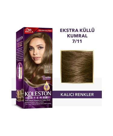 akna Koleston Intense Hair Dye 7/11 Extra Ash Blonde - Salon Quality - ANK5938-3281
