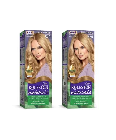 NEEF Naturals Hair Dye Light Blonde 8/0 2x Pack - NEF1326-9794