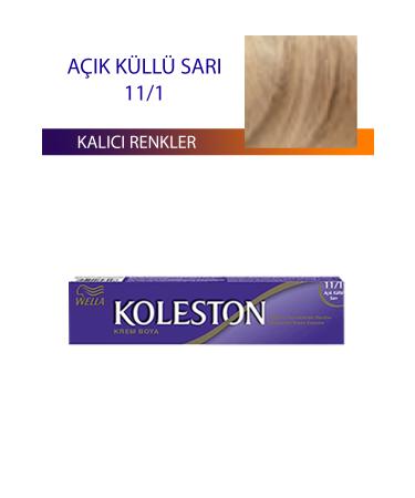 HELSOL Single Tube Hair Dye Light Ash Blonde 11/1 - HLS6932-3010