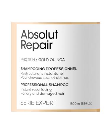 L'oreal Professionnel Serie Expert Absolut Repair Damaged Hair Repair Shampoo 500ml - Buy Online on GoSupps.com