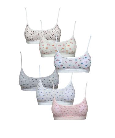 Skygo Padded Rope Strap Half Undershirt Patterned Bustier 6 Piece Set 2