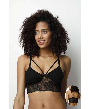 Skygo Kota 4 Piece Black Lace Bustier 6342