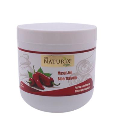 Naturix Pepper Balsam Body Firming and Lifting 500 Ml Red Paprika Massage Gel - Buy Online on GoSupps.com