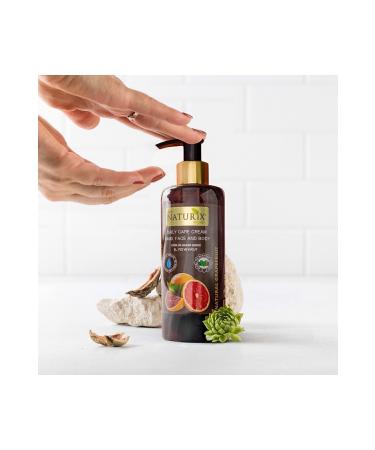 Naturix Vitamin C Grapefruit Fruit Extract 250 Ml Daily Care Cream Organic Hand - Face - Body Care Cream - Buy Online on GoSupps.com