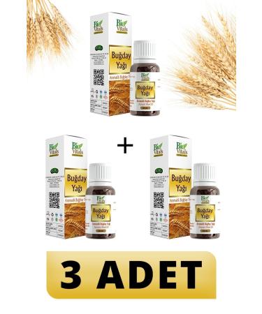 Bio Vitals Wheat Oil 20 ml 3 PIECES