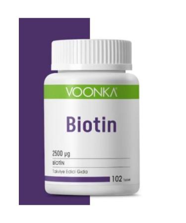 Voonka Skin Barrier Protection Helping Biotin 102 Tablets