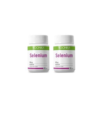 Voonka Selenium Supplement 92 Tablets X2 Pieces