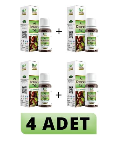 Bio Vitals Horse Chestnut Oil 20 ml 4 PIECES