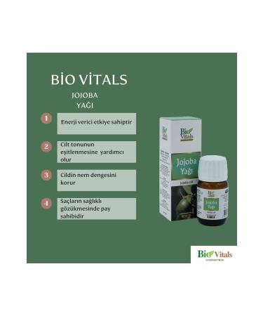 Bio Vitals Jojoba Oil 20 Ml - Buy Online on GoSupps.com