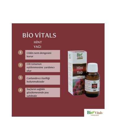 Bio Vitals Castor Oil 50 ml - Buy Online on GoSupps.com