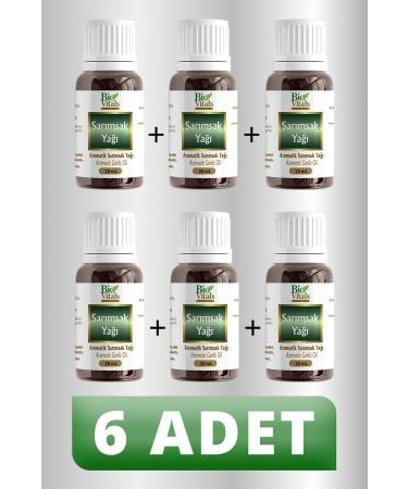 Bio Vitals Garlic Oil 20 ml 6 PIECES