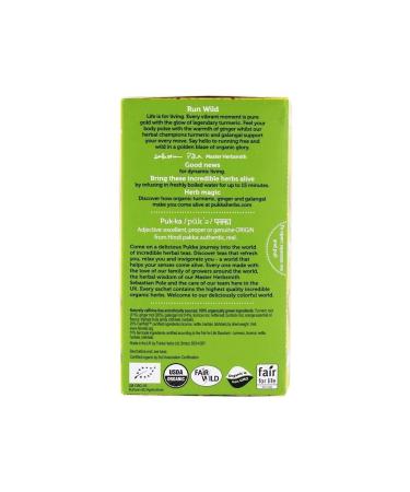 Pukka Turmeric Active Tea - Buy Online on GoSupps.com