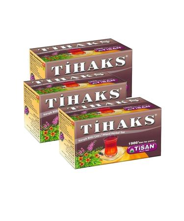 Tisan Tihaks Mixed Herbal Tea 20 Filtering Bags 3 Pieces Tilaks 3 Packs Tilax