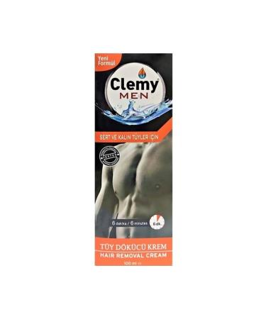 Clemy Hair Removal Cream Hard and Thick Hair Fast and Effective 100ml