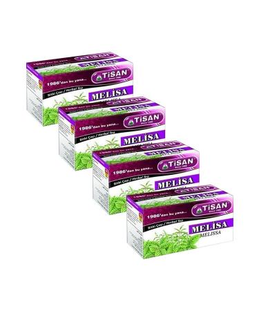 Tisan Melisa Herbal Filtering Tea Bags 4 X 20 Pack