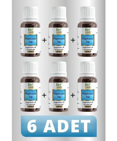 Bio Vitals Magnesium Oil 50 ml 6 PIECES