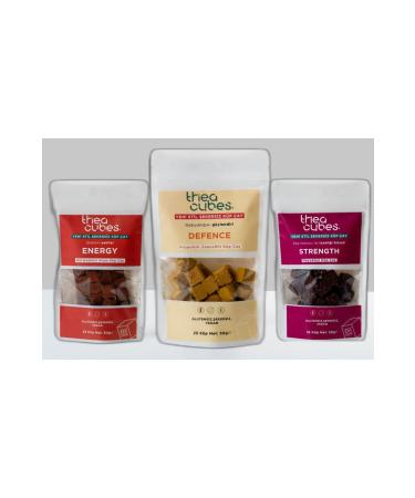 TanlaBaba Thea Cubes Mix Sugar-Free Cube Tea 6 Pack (SLIM CALM STRENGTH DEFFENCE BIRTH ENERGY) - Buy Online on GoSupps.com