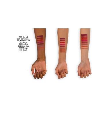 Note Cosmetics Mattemoist Lipstick Matte Finish Lipstick 303 Miss Kiss - Dark Nude - Buy Online on GoSupps.com