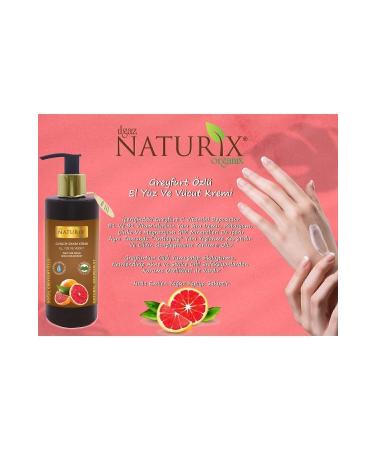 Naturix 10 Pieces Anti-Aging Vitamin C Hand Face Body Cream Grapefruit Fruit Extract Moisture Lotion - Buy Online on GoSupps.com