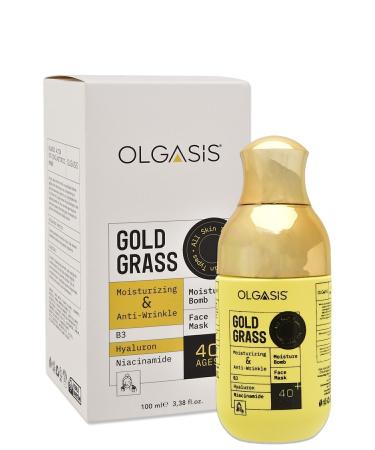 Olgasis Gold Grass Firming Intensive Anti-Wrinkle Anti-Aging Leave-In Night Mask - Buy Online on GoSupps.com