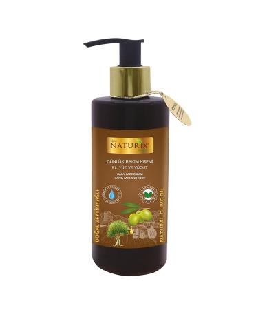 Naturix Olive Oil Essence Hand Face Body Cream 250 Ml Intensive Moisturizing Care Cream for Sensitive Skin - Buy Online on GoSupps.com