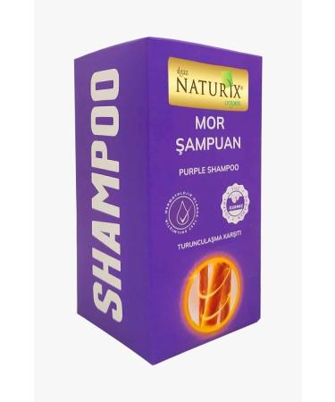 Naturix Purple / Silver Shampoo Anti-Orange Salt Paraben Phosphate Free Purple Shampoo 250 Ml - Buy Online on GoSupps.com