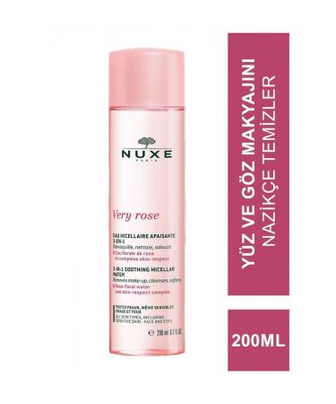 Nuxe Very Rose 3-in-1 Soothing Micellar Water - 200 Ml