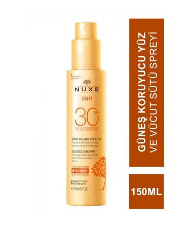 Nuxe Sun - SPF 30 Anti-Aging Care and Moisturizing Sunscreen Face and Body Milk 150 ml