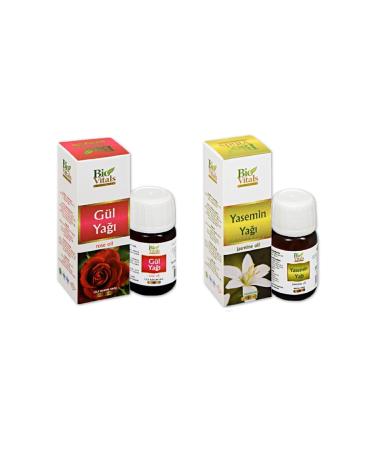 Ginger Spice Rose and Jasmine-Aromatic Massage-Skin Care Oil Set