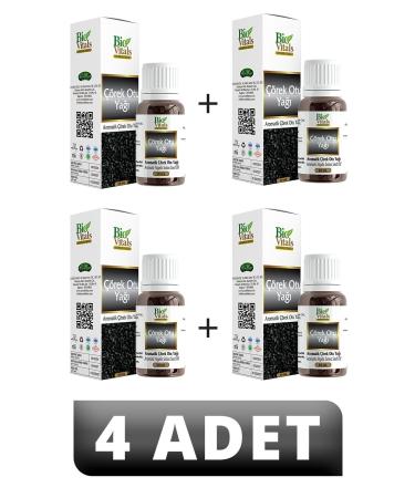 Bio Vitals Black Cumin Oil 50 ml 4 PIECES