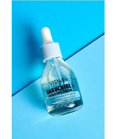 VITAYES Anti-Stain Retinol Alternative Bio Bakuchiol 1% & Squalene Skin Repair Brightening Serum 30ml - Buy Online on GoSupps.com
