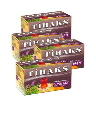 Tisan 4 Boxes Tihaks Shake Tilaks Mixed Herbal Tea Bag Tea Tilax 4 Pk.
