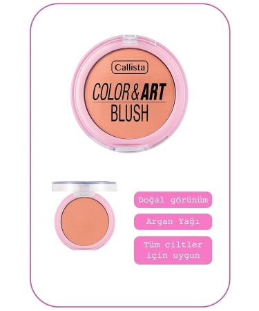 Callista Color Art Blush Powder Blush - 150 Coral Crush - Buy Online on GoSupps.com
