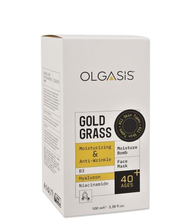 Olgasis Gold Grass Firming Intensive Anti-Wrinkle Anti-Aging Leave-In Night Mask - Buy Online on GoSupps.com