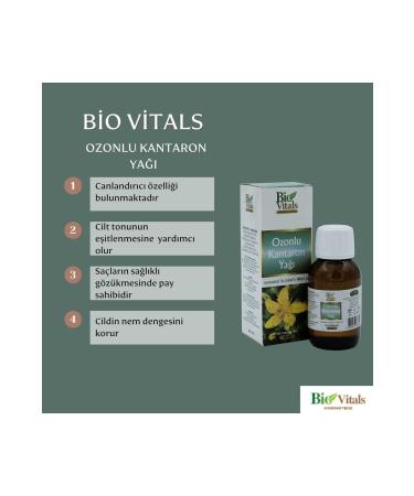 Bio Vitals Ozonated St. John's Wort Oil (diluted) 50 Ml - Buy Online on GoSupps.com