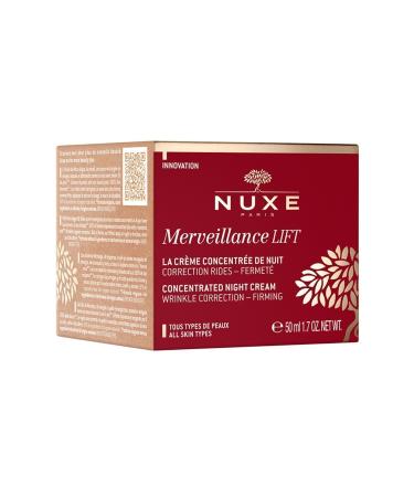 Nuxe Merveillance Lift Firming Anti-Aging Natural Night Skin Care Cream 50ml - Buy Online on GoSupps.com