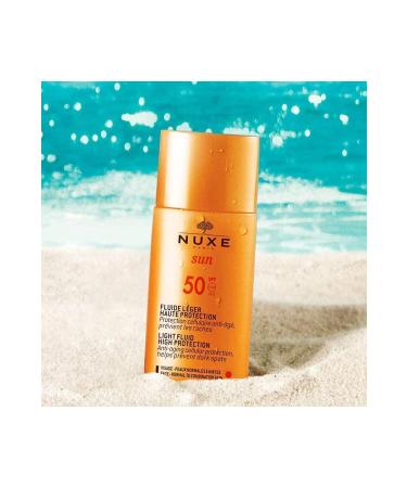 Nuxe Sun Fluide Skin Barrier Strengthening Soothing Sun Cream Spf50 50ml/GEM