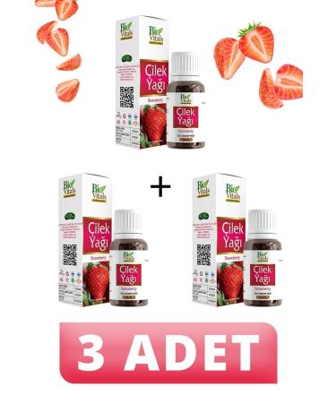 Bio Vitals Strawberry Oil 20 ml 3 PIECES