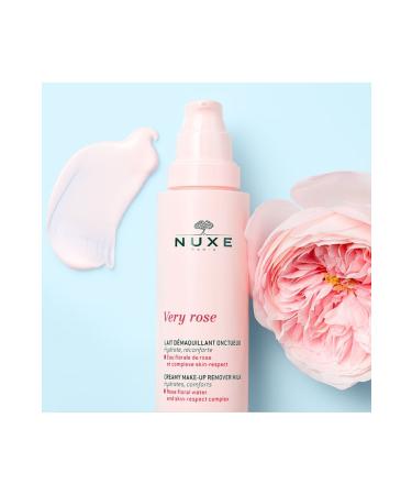 Nuxe Very Rose Moisturizing Softening Make-Up Remover Milk 200ml Rose Extract - Buy Online on GoSupps.com