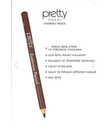 NIVENE Light Brown Eyebrow Pencil - Eyebrow Pencil 203 - Buy Online on GoSupps.com